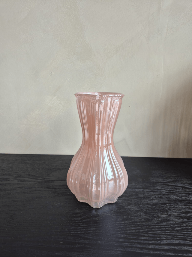 Vaas Roze Metalilc Middel