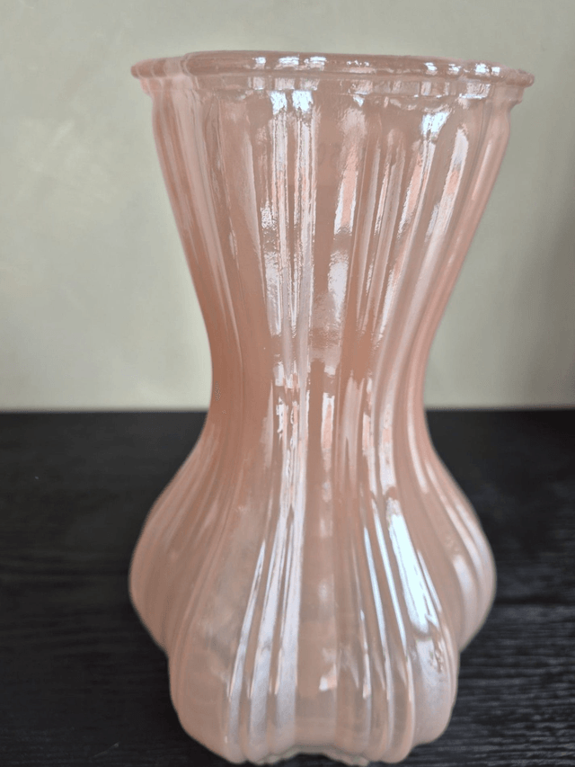 Vaas Roze Metalilc Middel