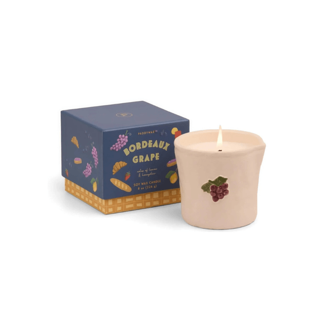 Paddywax ceramic candle - Bordeaux Grape