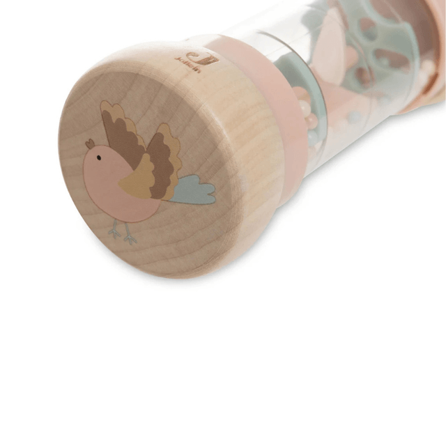 Jollein houten regenrammelaar Lovely Birds