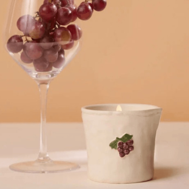 Paddywax ceramic candle - Bordeaux Grape