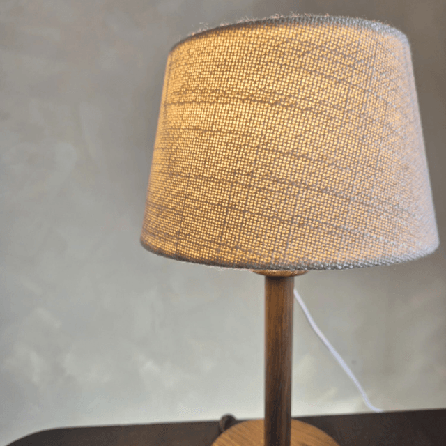 Lamp klein linnen look