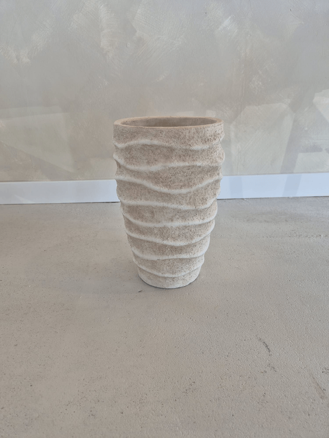 Pot ribbels creme