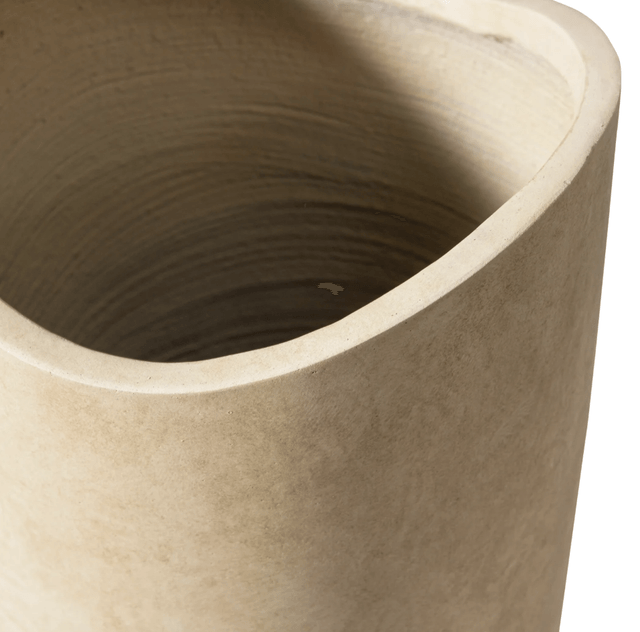 Grote vaas beige Mosi