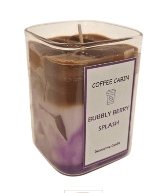 Geurkaars Coffee cabin bubbly berry splash s