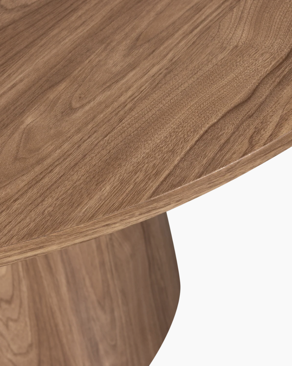 Woood Maan eettafel rond mdf walnoot ø120 cm
