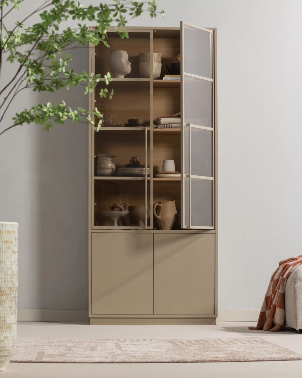 Woood Casa Buffetkast Mud – Een stijlvolle kast met karakter