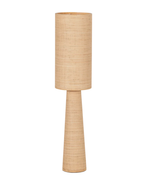 Woood Syro vloerlamp raffia naturel 130xø30 cm