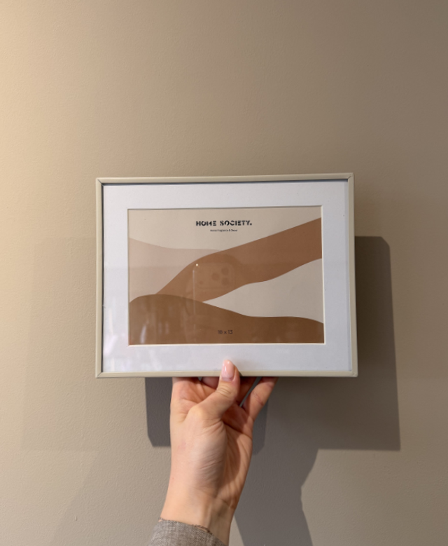 Fotolijst Metaal Beige | Fotolijst 13 x 18 cm