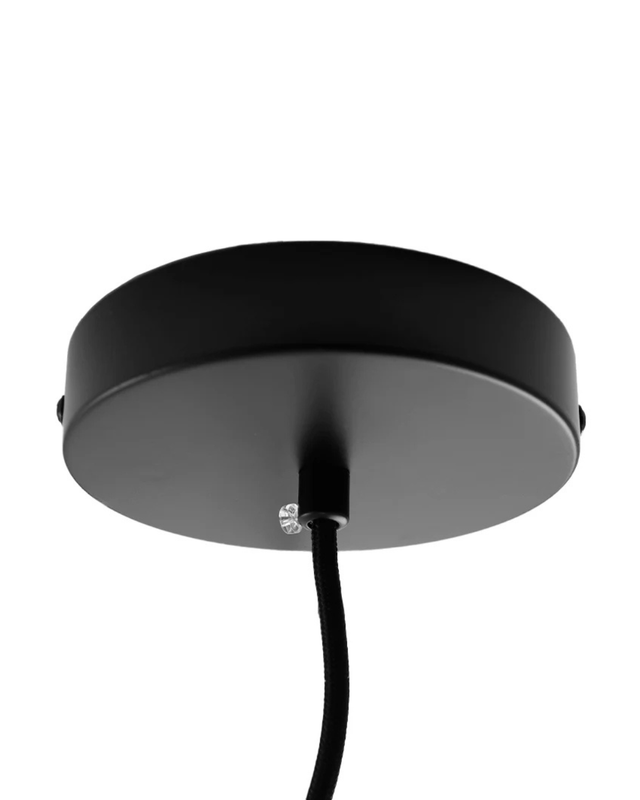 Hanglamp Eilla beige – linnenlook Ø60 cm