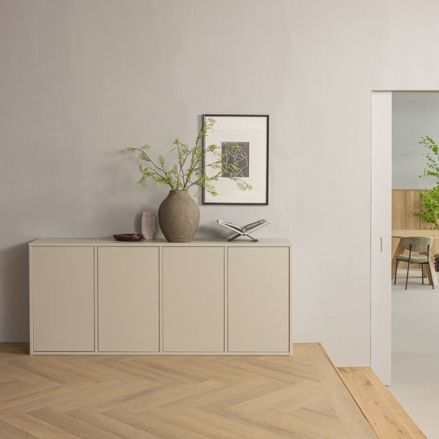 Dressoir Merel – Strak design met een warme uitstraling.