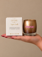My Flame Lifestyle Geurkaars Silky Tonka – Feestje!