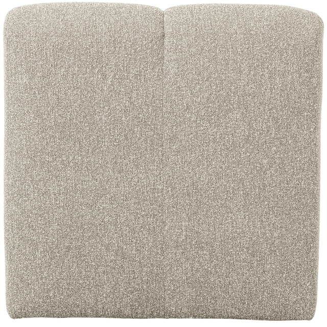 Mojo Eetbank 84 cm Bouclé Beige Melange – Compact comfort met een luxe uitstraling.