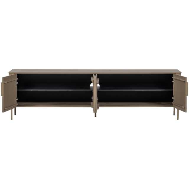 TV Meubel Gunnar Mud – Tijdloos design met praktische opbergruimte.
