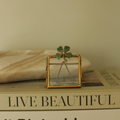 Doing goods frame klavertje S