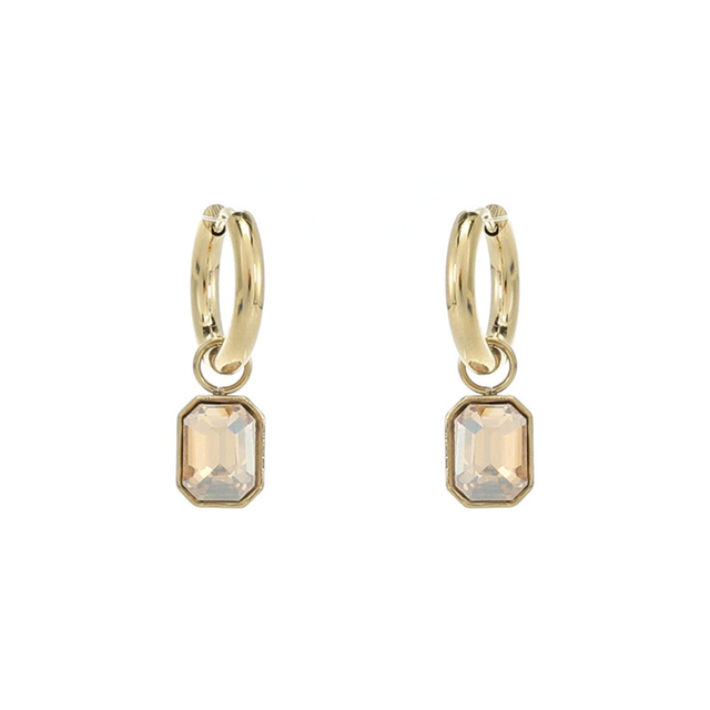 Oorbellen Selina champagne