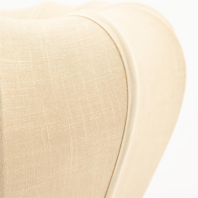 Hanglamp Sora 1 Naturel | Linnenlook Hanglamp 48 x 48 x 28 cm