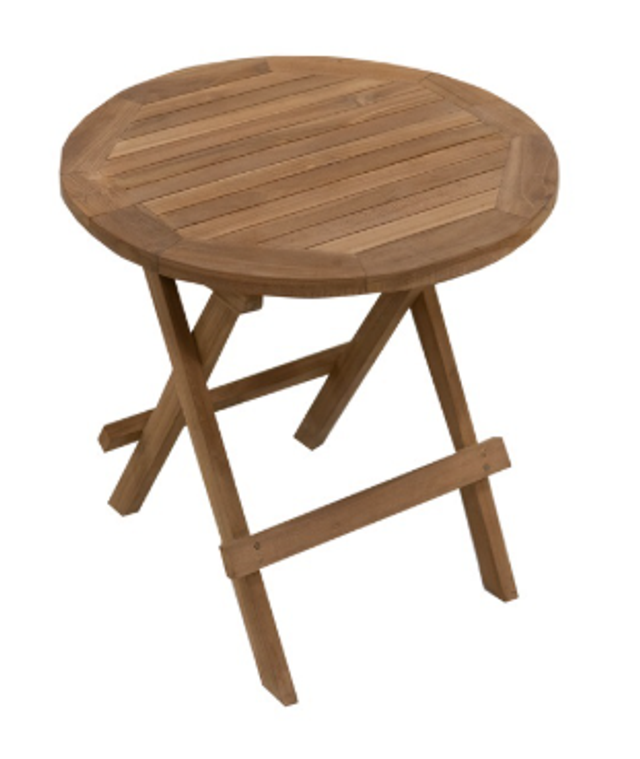 Picknick Tafeltje Teakhout – Compact gemak met een natuurlijke uitstraling.