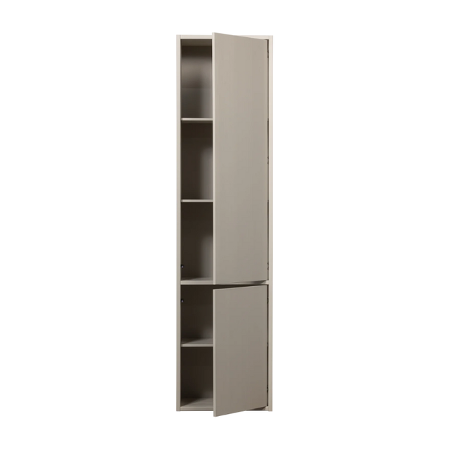 Opbergkast Meggy – Smal design met verrassend veel opbergruimte.