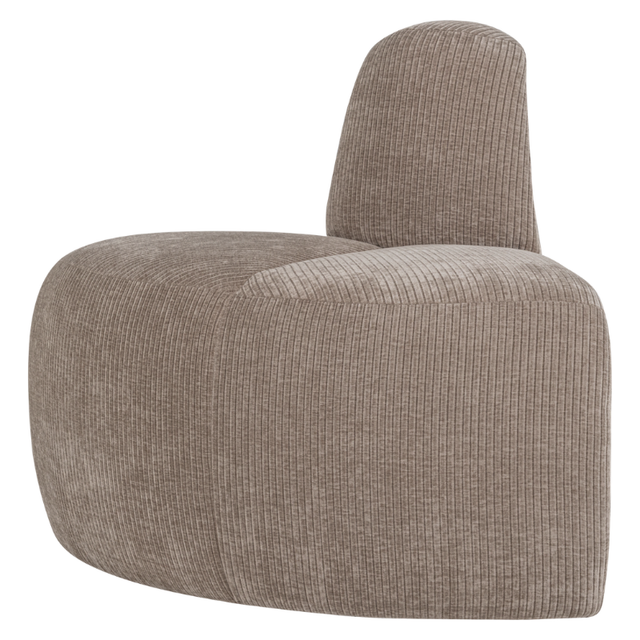 Mojo hoek Ribstof – De perfecte mix van comfort en stijl aan tafel.
