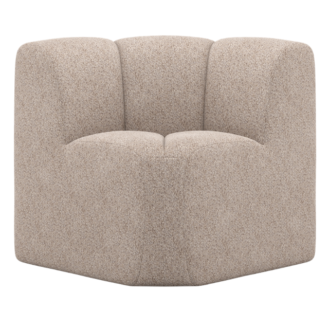 Mojo hoek Wollig  – De perfecte mix van comfort en stijl aan tafel.