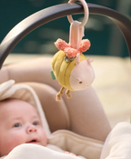 Jollein Wagenhanger - Kinderwagen Speelgoed - Pretty Picnic Bee
