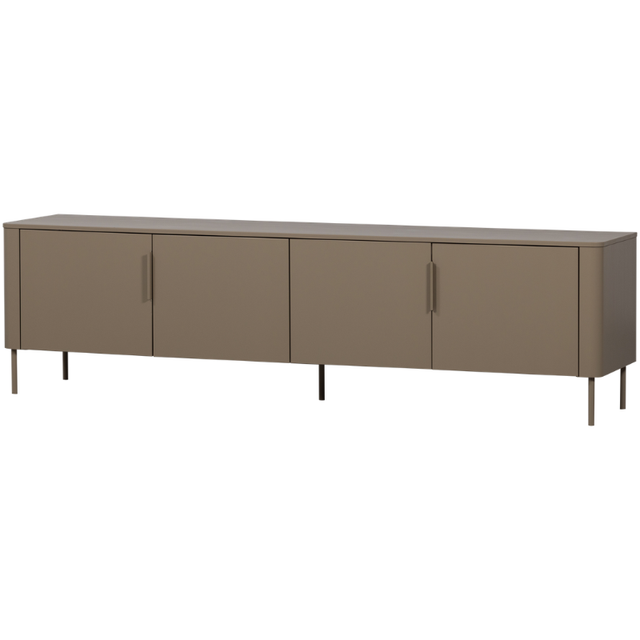 TV Meubel Gunnar Mud – Tijdloos design met praktische opbergruimte.