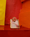 Doing goods frame red flower S