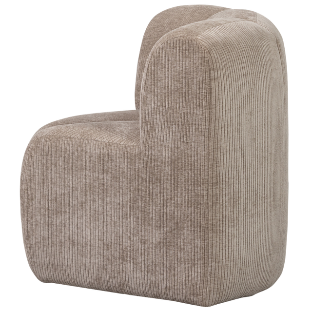 Mojo hoek Ribstof – De perfecte mix van comfort en stijl aan tafel.