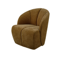 Mojo draaifauteuil ribstof Mosterd