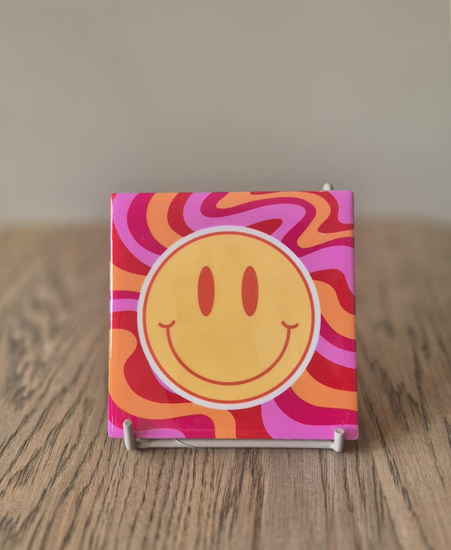 Tegeltje Smiley | Een Vrolijke Glimlach voor in Huis