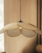 Hanglamp Owen – naturel riet Ø70 cm