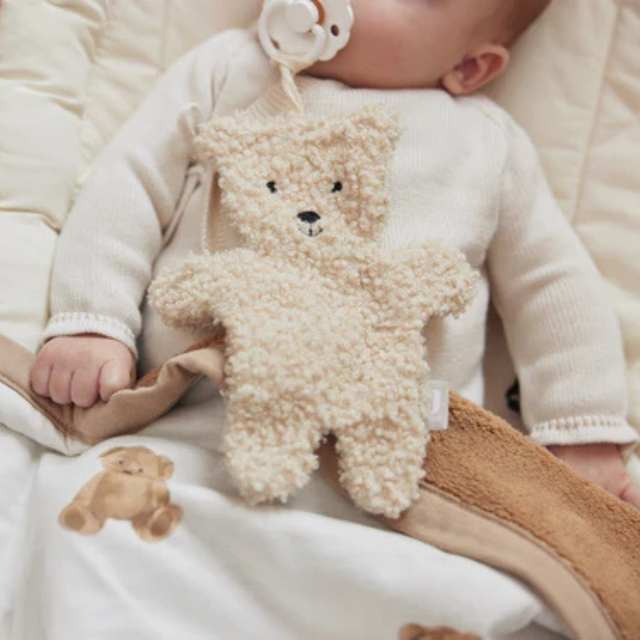 Jollein speendoekje Teddy Bear Naturel