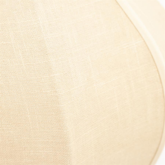 Hanglamp Sora 2 Naturel | Linnenlook Hanglamp voor boven de Eettafel