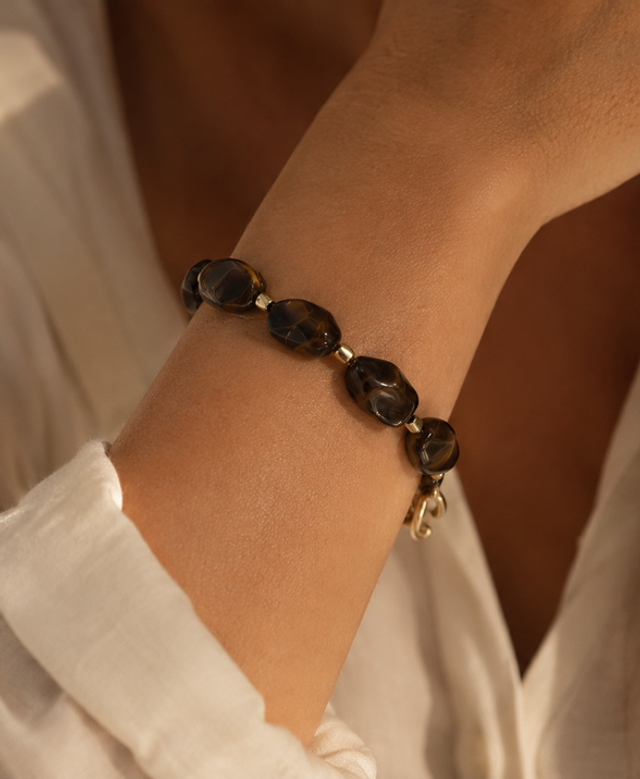 Armband Josie bruin
