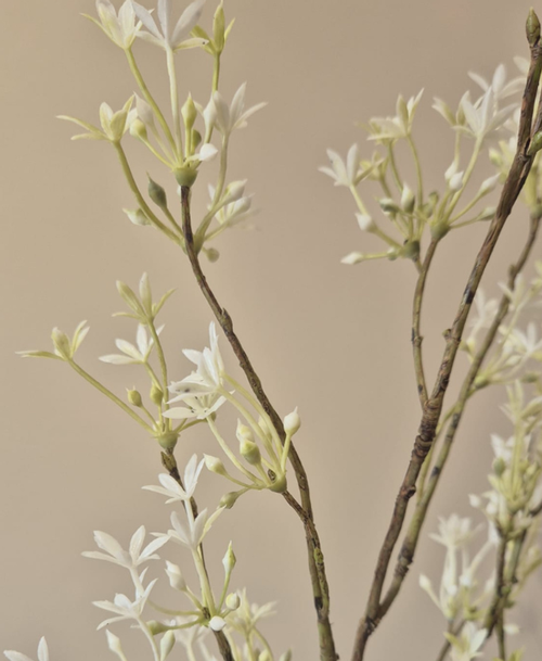 Bloem Zijden Wit Lente-ui – Breng een frisse en pure uitstraling in huis.