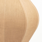 Hanglamp Sora 2 Bruin | Linnenlook Hanglamp voor boven de Eettafel