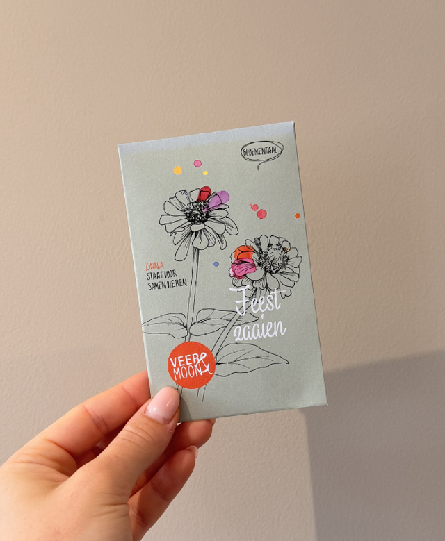 Bloemen zaadjes - Feest zaaien