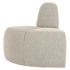 Woood eetbank Mojo hoek rond (Bouclé)