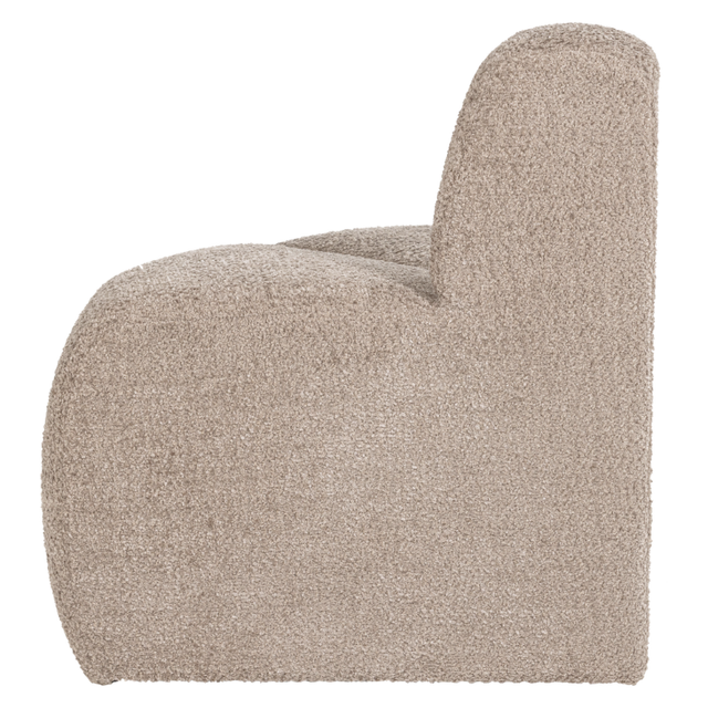 Mojo hoek Wollig – De perfecte mix van comfort en stijl aan tafel.