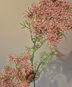 Roze zijden Anethum | Zijden bloem voor een sfeervol veldboeket