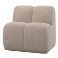 Mojo Eetbank 84 cm Wollig – Compact comfort met een luxe uitstraling.